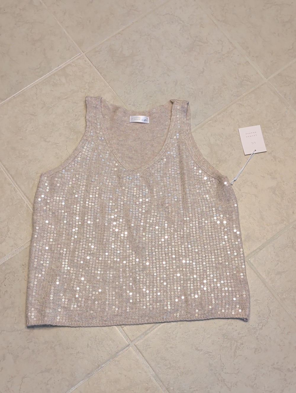 Lauren Conrad Sequin Tank